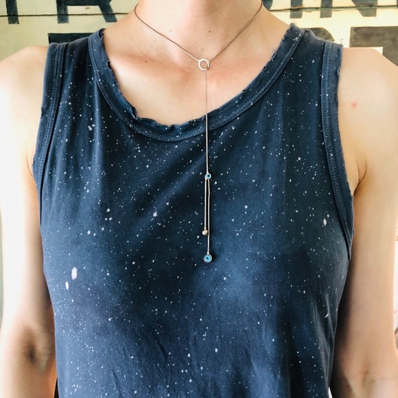 Vintage Jewelry - ♥️ Vintage ♥️ Sterling Silver Lariat Necklace